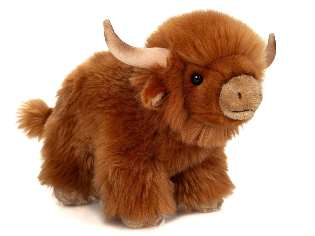 Teddy Hermann Teddy Hermann - Highland Cattle 28 cm - Plush Toy - Stuffed Animal