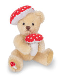 Teddy Hermann Teddy Hermann - Miniature Lucky Teddy Toadstool 10cm Limited Collector Bear