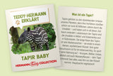 Teddy Hermann Teddy Hermann - Tapir Baby 24 cm - Plush Toy - Soft Toy