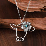 temu necklace Cow Head Western Pig and Cow Fashion Necklaces so Cute!