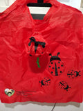 The Pink Pigs, Animal Lover's Boutique Shopping Totes Ladybug - Red Reusable Waterproof Shopping Bags Pig Cow Honeybee Ladybug