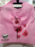 The Pink Pigs, Animal Lover's Boutique Shopping Totes Pig - Pink Reusable Waterproof Shopping Bags Pig Cow Honeybee Ladybug