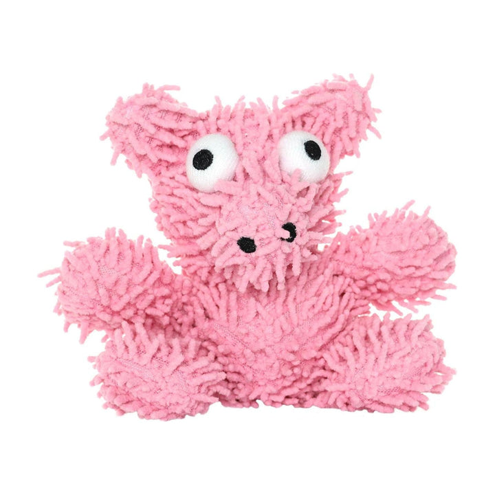 The Pink Pigs Dog Chew Toy Large Mighty Microfiber Ball Pig, Squeaky Dog Toy and Jr Pig