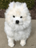 JoJo Our Life Size Samoyed Plush Dog