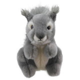 Mini  Plush Gray Squirrel Toy by Wilberry