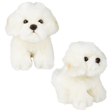 Tiny Plush HEIRLOOM TREASURE BICHON FRISE Fluffy White Puppy Dog
