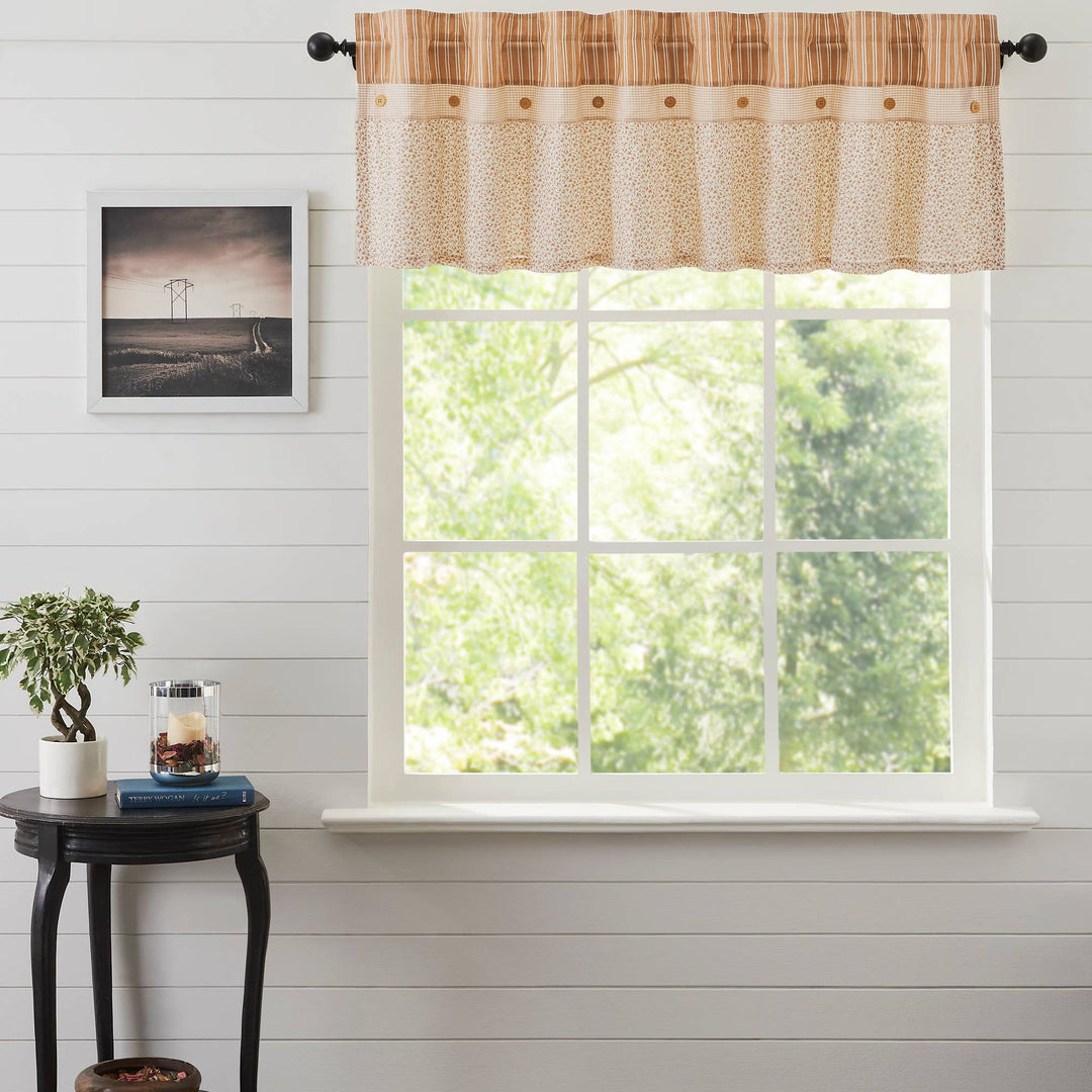 VHC Brands VHC Brands - Camilia Ruffled Valance 19x72