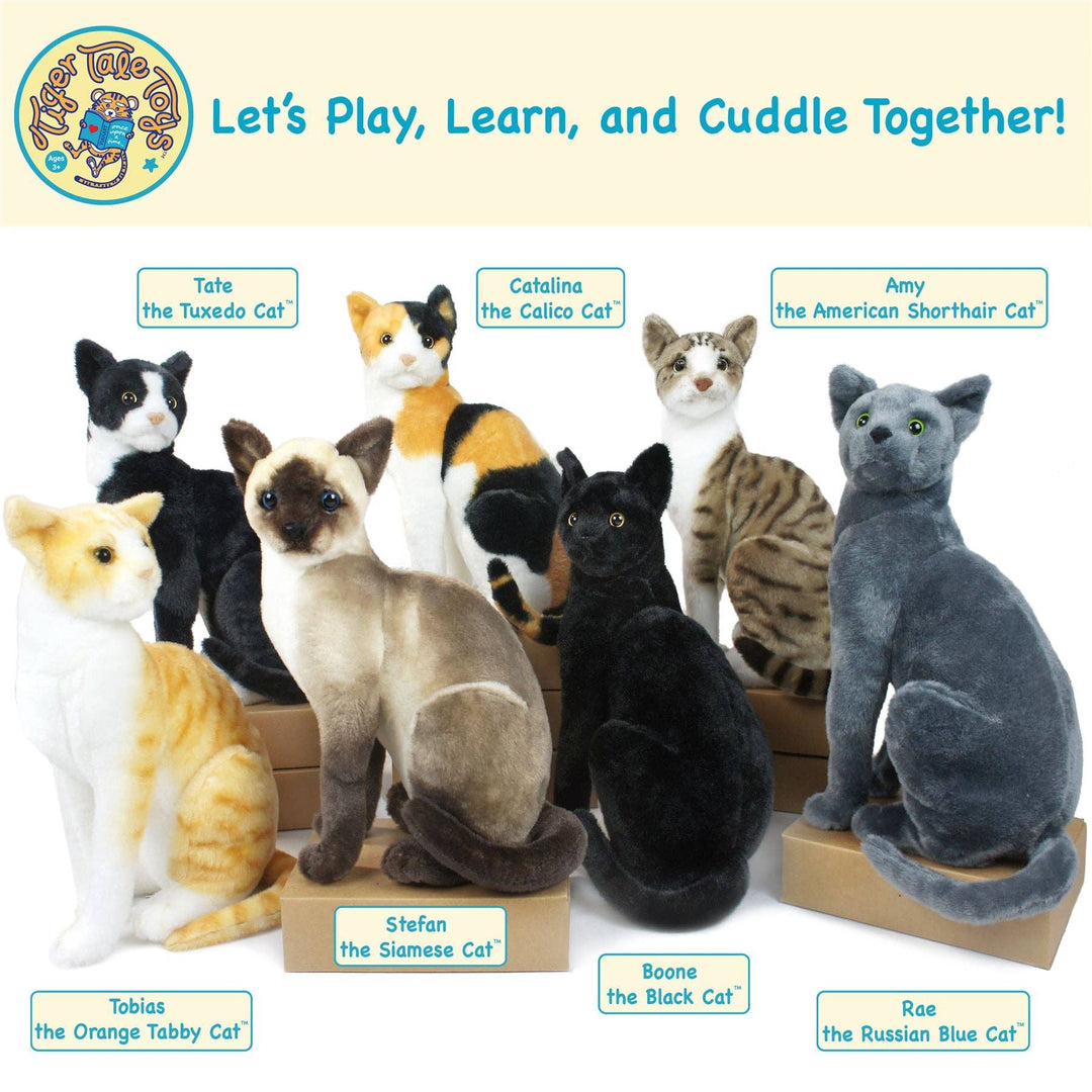 VIAHART Toy Co. VIAHART Toy Co. - Boone The Black Cat | 13 Inch Stuffed Animal Plush