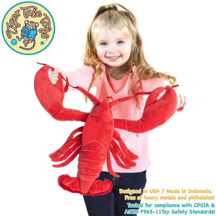 VIAHART Toy Co. VIAHART Toy Co. - Lenora The Lobster | 13 Inch Stuffed Animal Plush | By Tiger