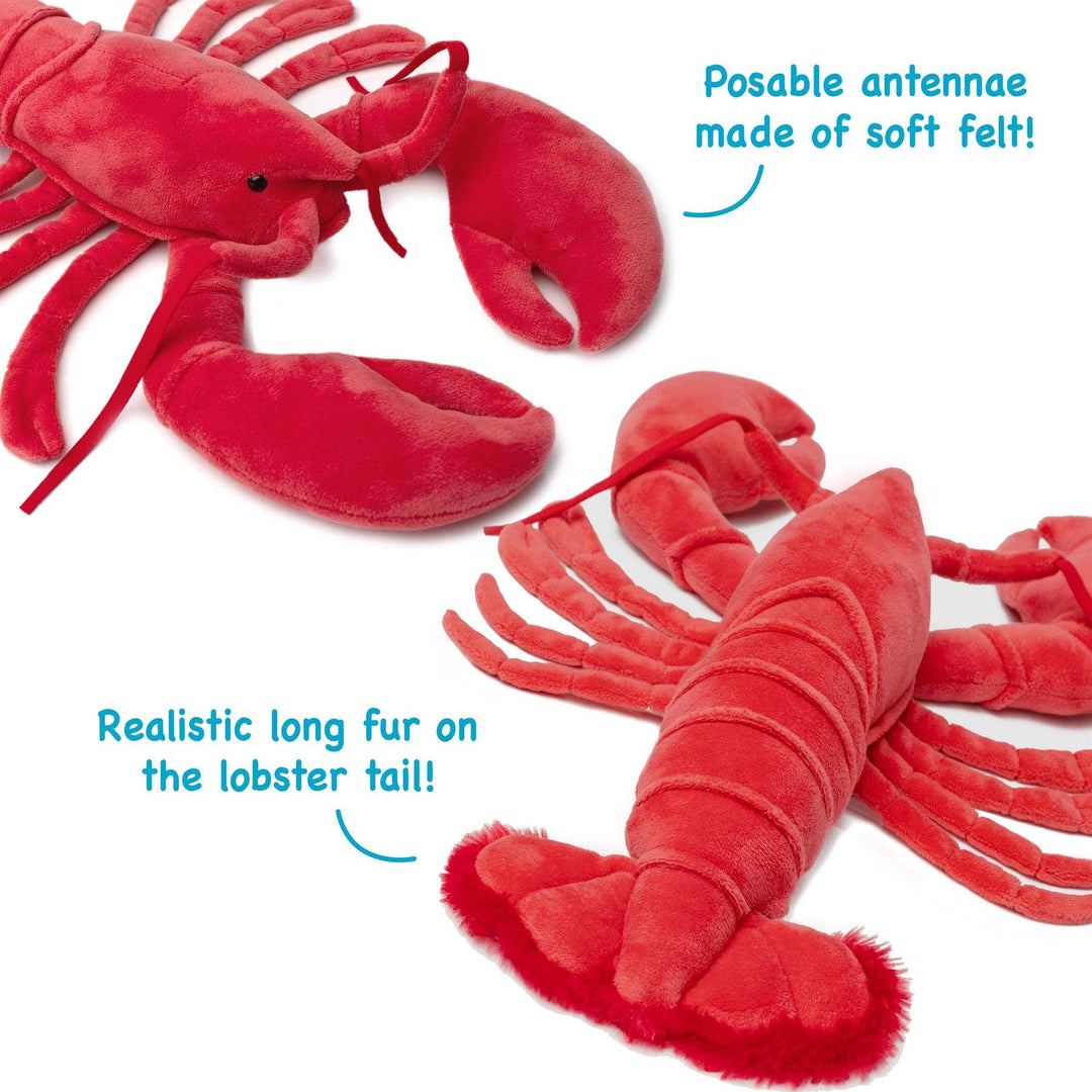 VIAHART Toy Co. VIAHART Toy Co. - Lenora The Lobster | 13 Inch Stuffed Animal Plush | By Tiger