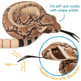 VIAHART Toy Co. VIAHART Toy Co. - Rambo The Rattlesnake - 55 Inch Stuffed Animal Plush