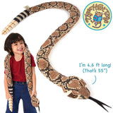 VIAHART Toy Co. VIAHART Toy Co. - Rambo The Rattlesnake - 55 Inch Stuffed Animal Plush