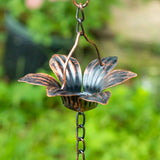 Zaer Ltd. International Zaer Ltd. International - 76" Long Iron Rain Chain with Daisies