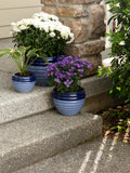 Zingz Home Zingz Home - Duo Blue Tone Planter Trio