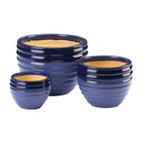 Zingz Home Zingz Home - Duo Blue Tone Planter Trio