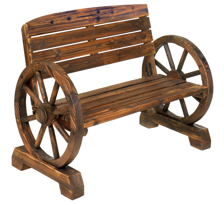 Zingz Home Zingz Home - Wagon Wheel Bench