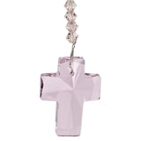 Crystal Cross Rainbow Maker/Suncatcher - The Pink Pigs, Animal Lover's Boutique