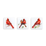 Cardinal, Hummingbirds or Bee & Flowers Magnet Sets By Dean Crouser *