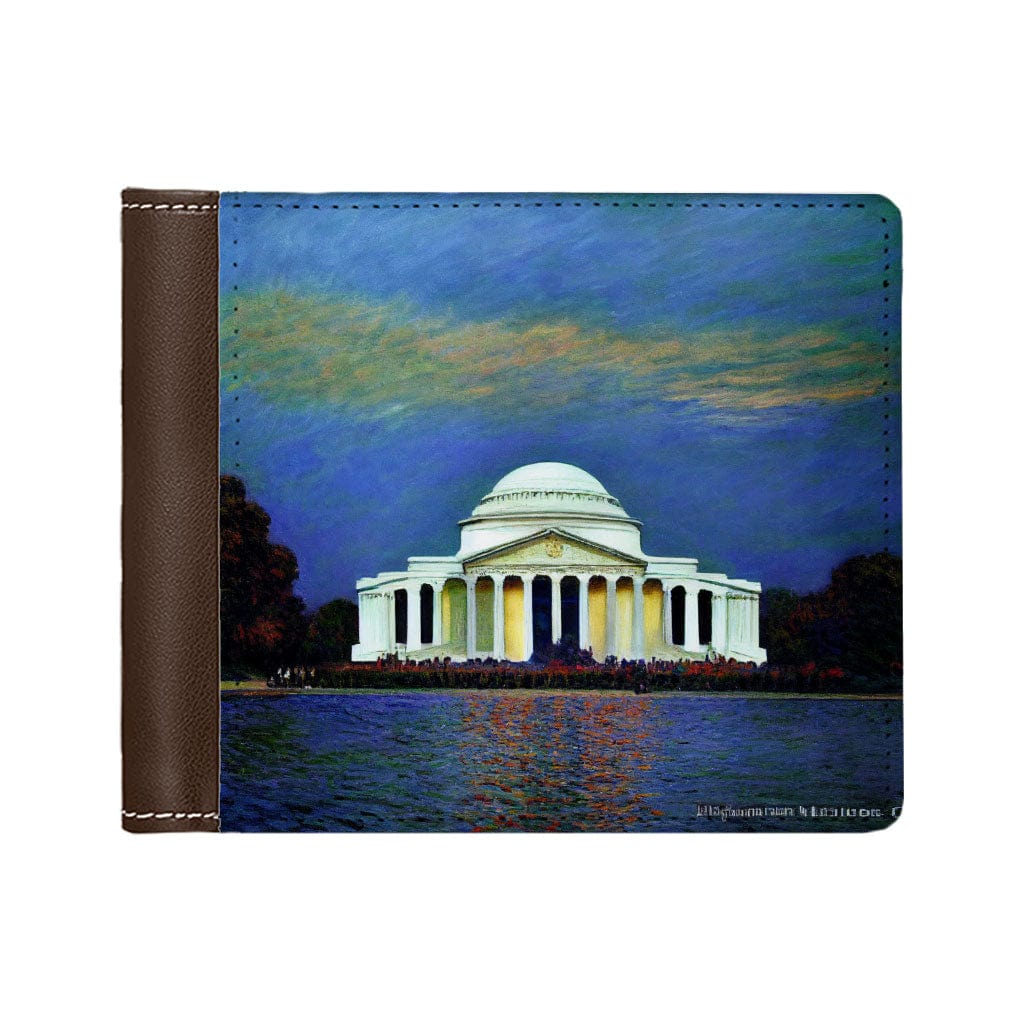 Washington State Men's Wallet - Claude Monet Wallet - Art Wallet