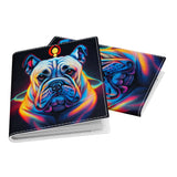 Cute Dog Passport Cover - Bulldog Passport Cover - Animal Print Passport Cover