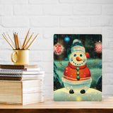 Christmas Themed Metal Photo Prints - Funny Decor Pictures - Graphic Decor Pictures