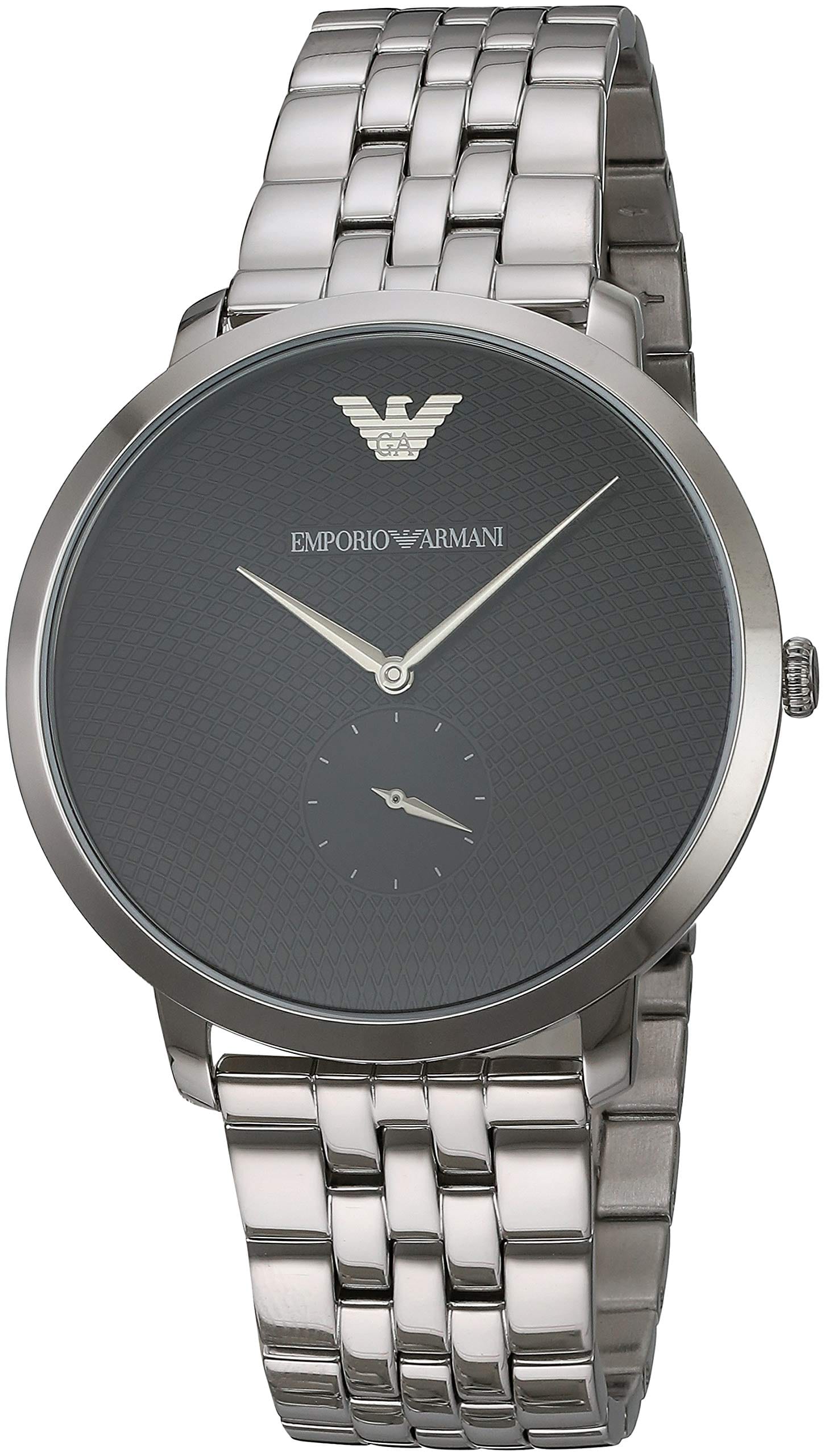 Emporio Armani Men's Three-Hand Steel Watch - The Pink Pigs, A Compassionate Boutique