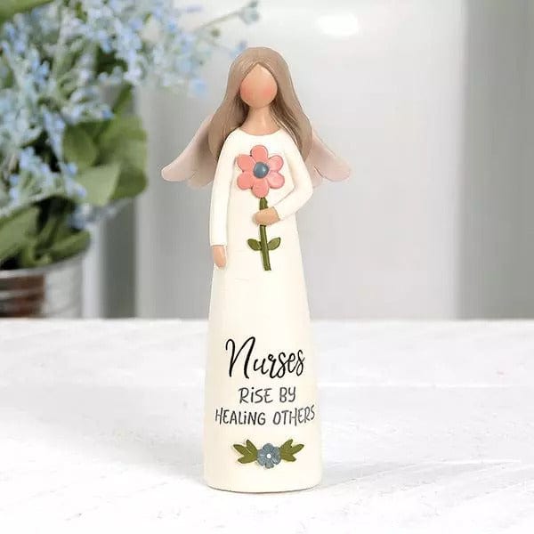 Angel Figure - Nurse - Angels Rise by Healing - The Pink Pigs, Animal Lover's Boutique