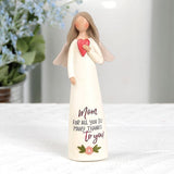 Angel Figure - Mother - Mother's Day Gift "Many Thanks to You" - The Pink Pigs, Animal Lover's Boutique