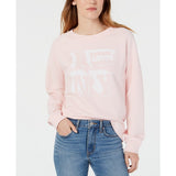 Levi's Cotton Graphic Sweatshirt  Pink 