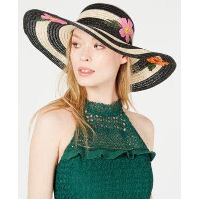 Betsey Johnson Sun Hats! All Day Floppy Hats Two Styles! - The Pink Pigs, A Compassionate Boutique