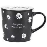 Bone China Mug - Love Grows Wherever You Go - PS My Kind of Wonderful - The Pink Pigs, A Compassionate Boutique