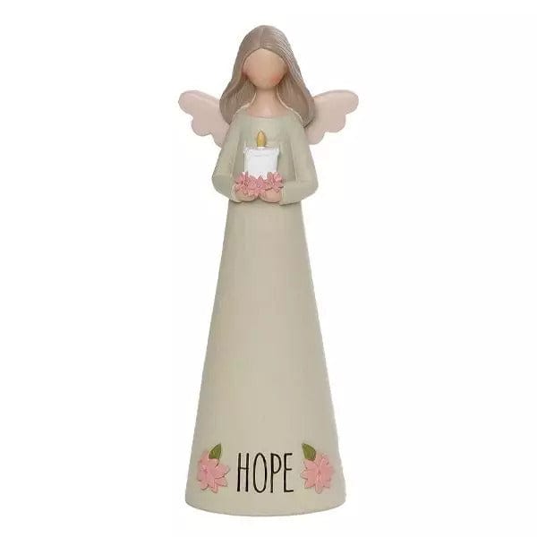 Hope Angel with Candle - The Pink Pigs, A Compassionate Boutique