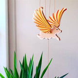 Flying Pig Mobile Hand Painted, Beautiful Conversation Piece or Child's Room Decoration