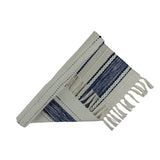 Milos Recycled Plastic Bottle Blue and White Outdoor / Indoor Rugs *