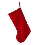 Hooked Stocking, Gnome Acrylic, Polyester Durable and Reusable Vintage-like Style