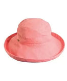Scala Cotton Big Brim Sun Hat Pink