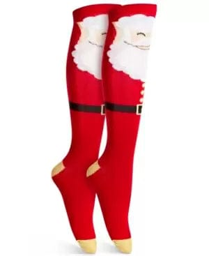 Charter Club Womens Knee-High - So Red Santa