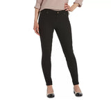 Hue Ultra Comfort Fleece-Lined Denim Leggings Black - L fits sizes 12-14