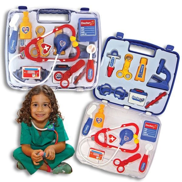 13-Piece Kid's Doctor or Nurse Kit, Encourage Future Health Professionals! - The Pink Pigs, A Compassionate Boutique