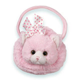 Plush Purses for Little Girls Pink Kitty Cat or Horse