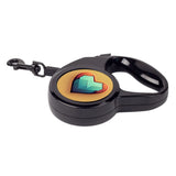 Video Game Inspired Retractable Pet Leash - Heart Leash - Icon Dog Leash