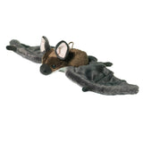 Dark Brown Bat 24 cm - realistic plush toy by Teddy Hermann for Bat Lovers!