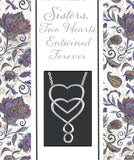 SISTERS HEART NECKLACE by CHERISHED WOMEN