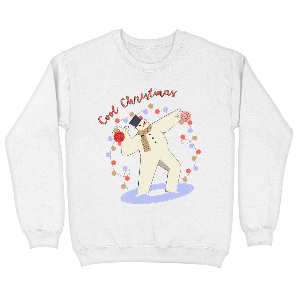 Cool Christmas Sweatshirt - Art Crewneck Sweatshirt - Cool Sweatshirt