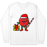 Cartoon Christmas Long Sleeve T-Shirt - Cute T-Shirt - Themed Long Sleeve Tee Shirt