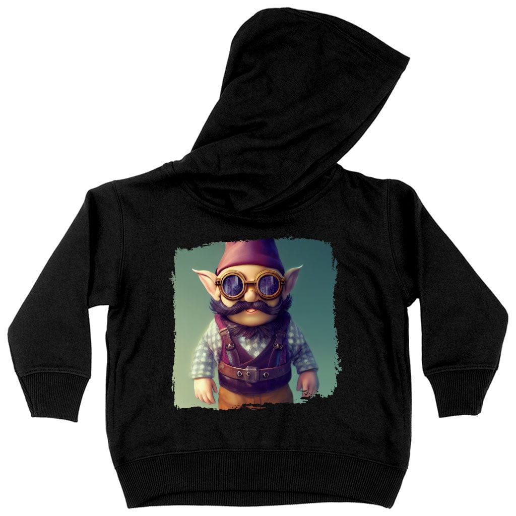 Gnome Toddler Hoodie - Pilot Toddler Hooded Sweatshirt - Steampunk Kids' Hoodie