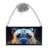 Cute Dog Women's Wallet Clutch - Bulldog Clutch for Women - Animal Print Women's Wallet Clutch