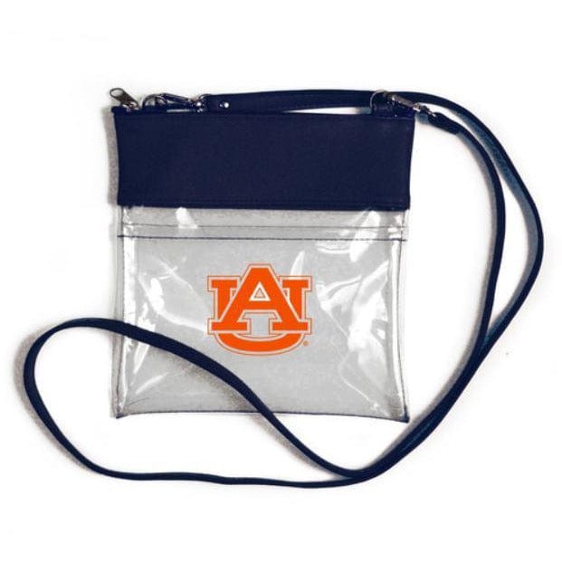 Desden Clear Gameday Crossbody Handbag - 7.5"w x 8"h - The Pink Pigs, A Compassionate Boutique