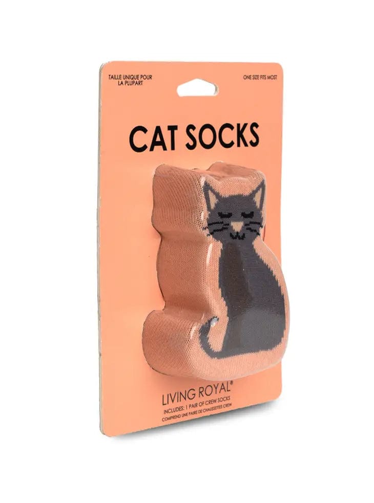 Cat 3D Socks By Living Royal