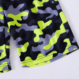 Boys Dinosaur Graphic Tee and Camouflage Shorts Set